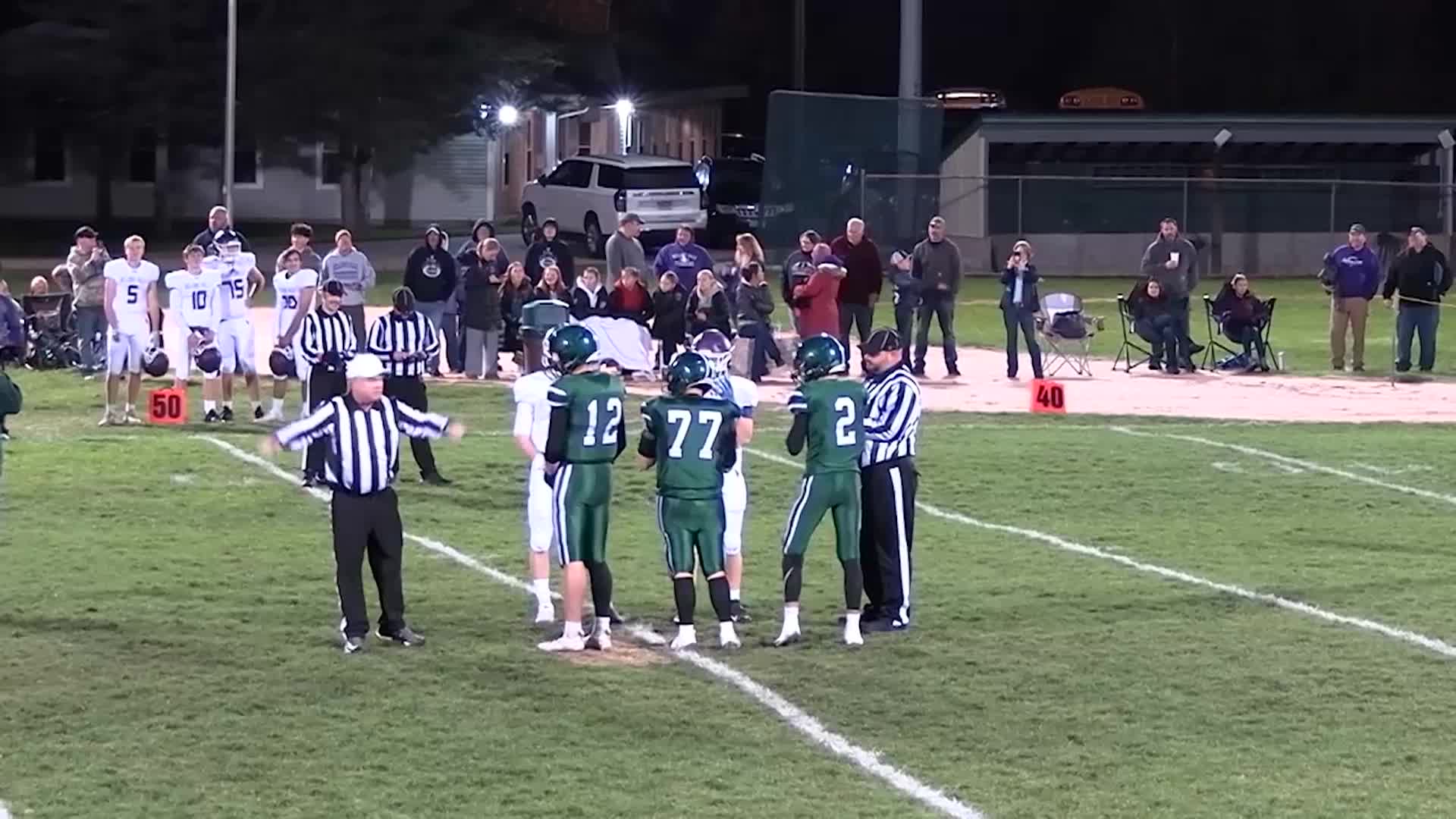 Woodstock vs Bellows Falls Football