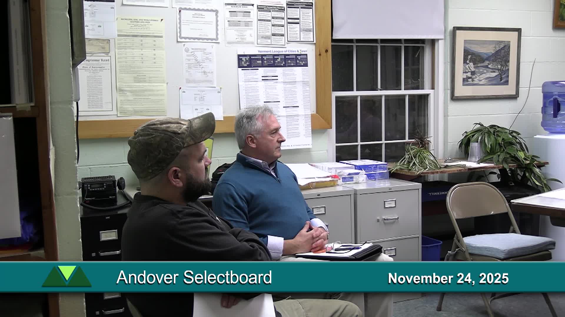 Andover Selectboard 11/24