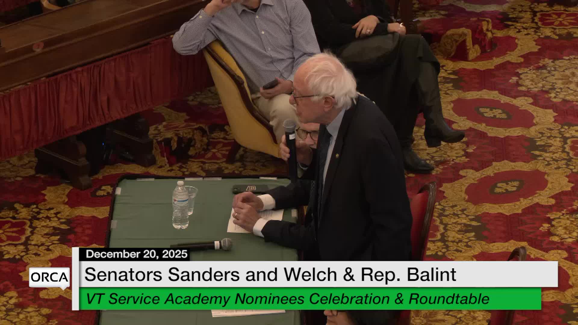 VT Serv. Acad. Nominees Celebration & Roundtable