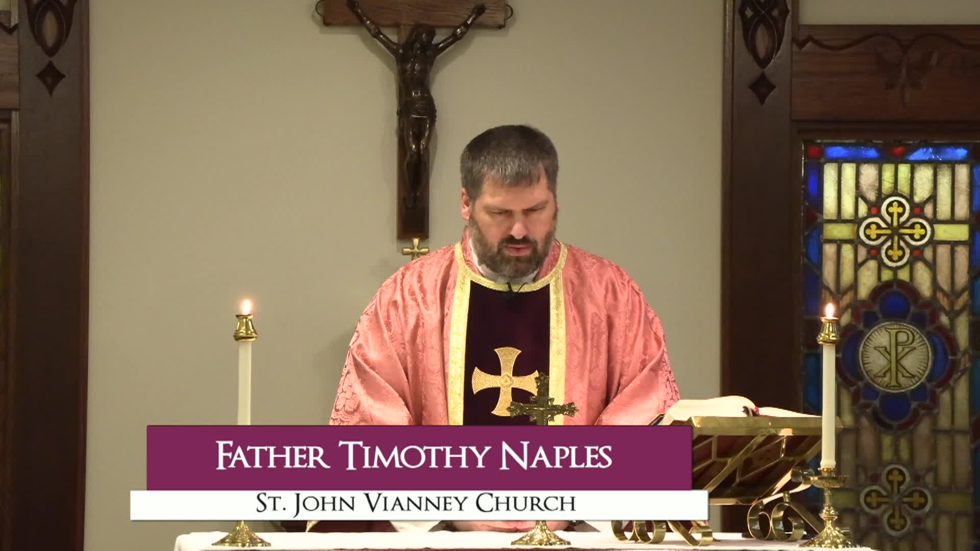 Catholic Mass- Fourth Sunday in Lent