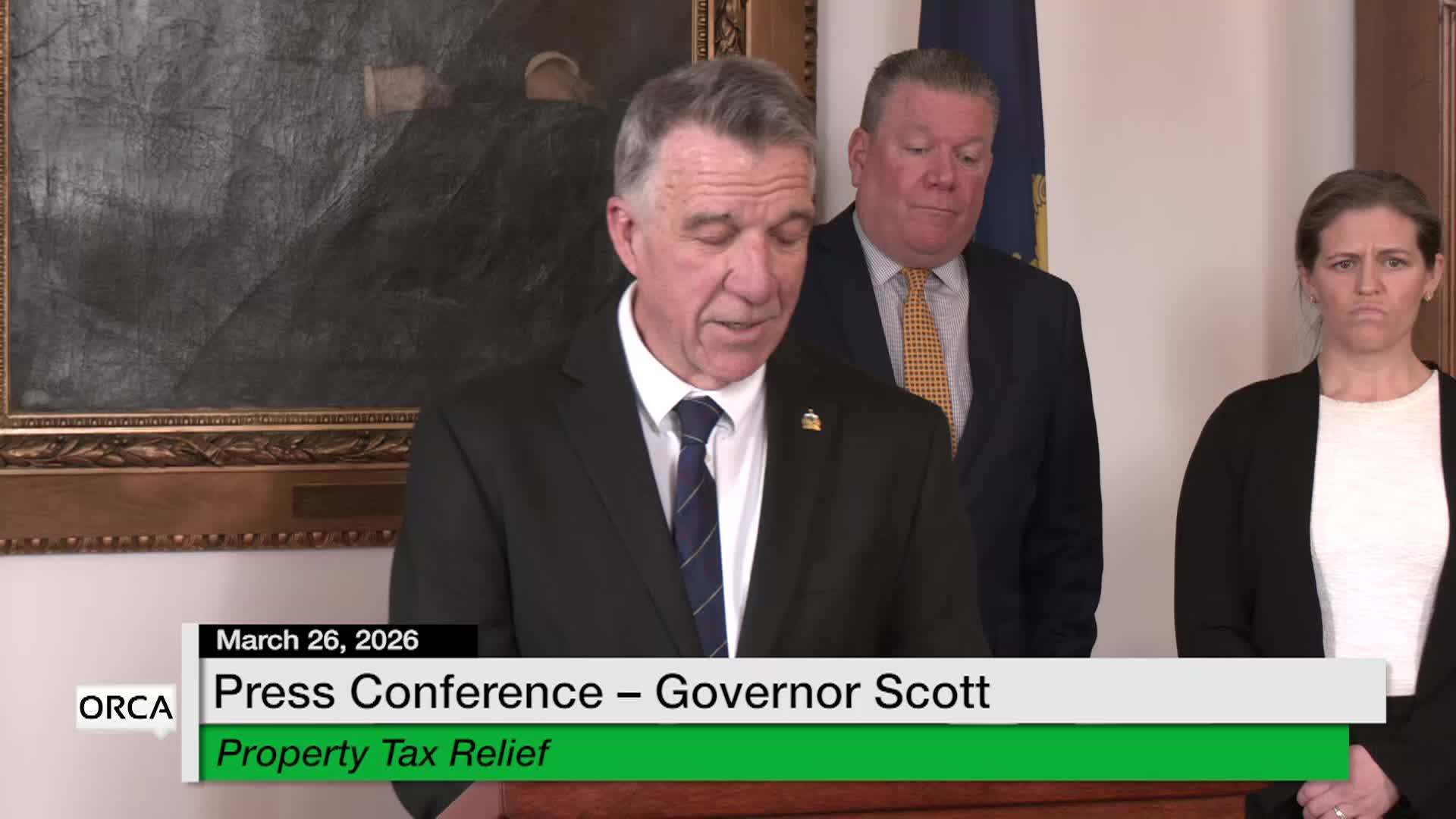 Gov. Scott Press Conference- Property Tax Relief
