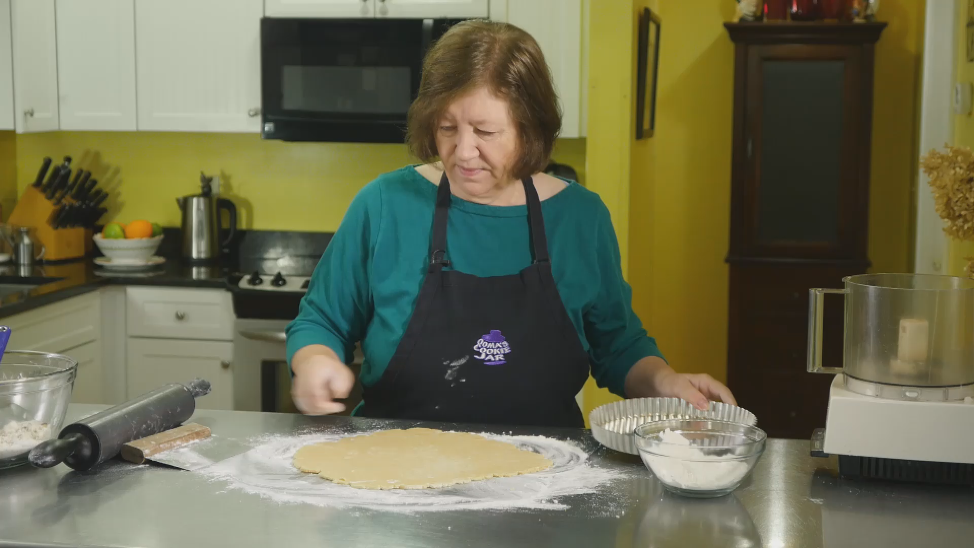 Oomas Cookie Jar- Apple Almond Tart